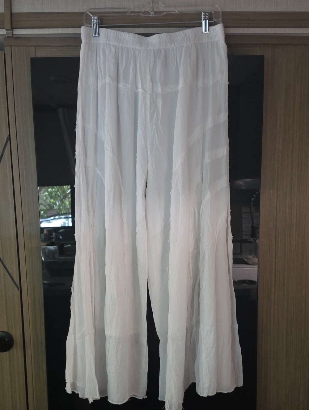 🤍NWT, 100% COTTON WIDE LEG PANTS BY " CUTE, OPTIONS" - Picture 6 of 16